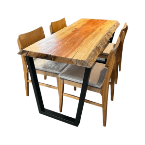 mesa-de-jantar-prancha-madeira-macica-pe-de-aco