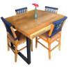 mesa-de-jantar-quadrada-tronco-prancha-madeira-macica-nobre-sem-emenda-peca-unica