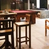 Banqueta Alta Bar Balcão em madeira de demolição