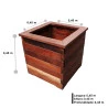 CACHEPOT JATOBA NT 0,40M 