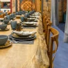 Mesa Costaneira com Pé em Ferro