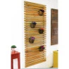 Jardim Vertical de parede em Madeira-1,95 x 0,60m ambiente