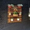 Jardim Vertical de parede em Madeira-1,00 x 0,90m ambiente