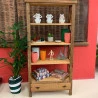Livreiro em Madeira Maciça decoração rustica