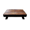 Mesa de Centro Rústica Pallet Natural 1,00m