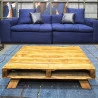 Mesa de Centro Rústica Pallet Natural 1,00m