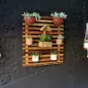 Jardim Vertical de parede em Madeira-1,00 x 0,90m ambiente