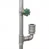 LUMINÁRIA INDUSTRIAL REGISTRO 2 BOCAL LUZ ROZA 123638